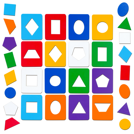 Досочки Сегена «Цветные»