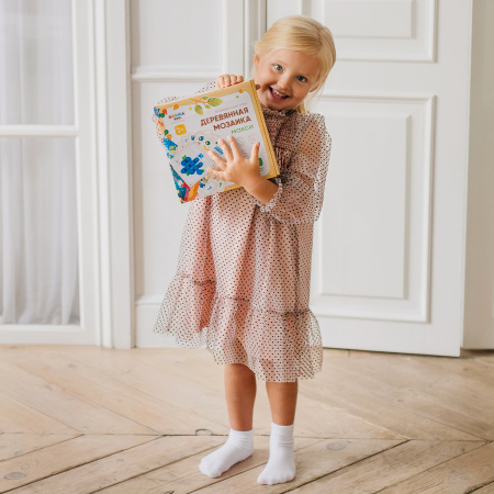 Мозаика Макси  "Изучаем цифры, буквы, цвет"