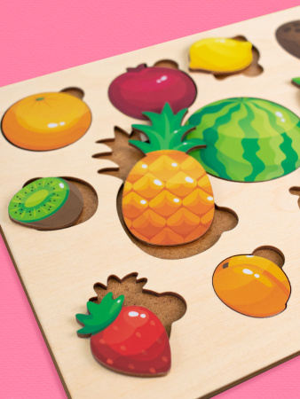 Набор рамка овощи и рамка фрукты