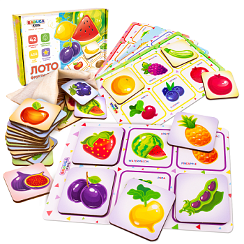 Лото Фрукты-Овощи-Ягоды