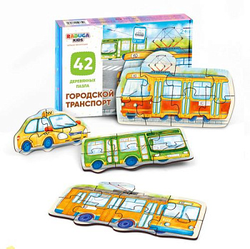 Пазл Городской Транспорт
