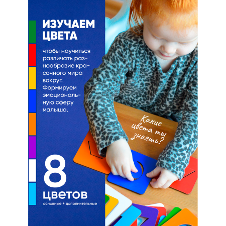 Досочки Сегена «Цветные»