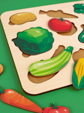 Набор рамка овощи и рамка фрукты