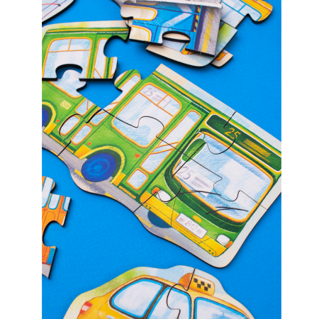 Пазл Городской Транспорт