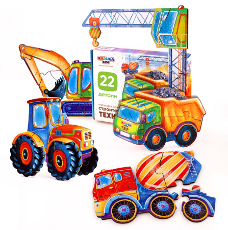 Пазлы Строительная техника